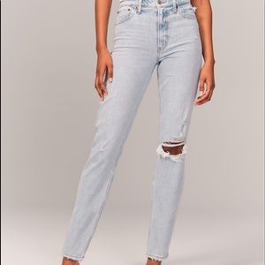 Abercrombie High Rise Mom Jeans